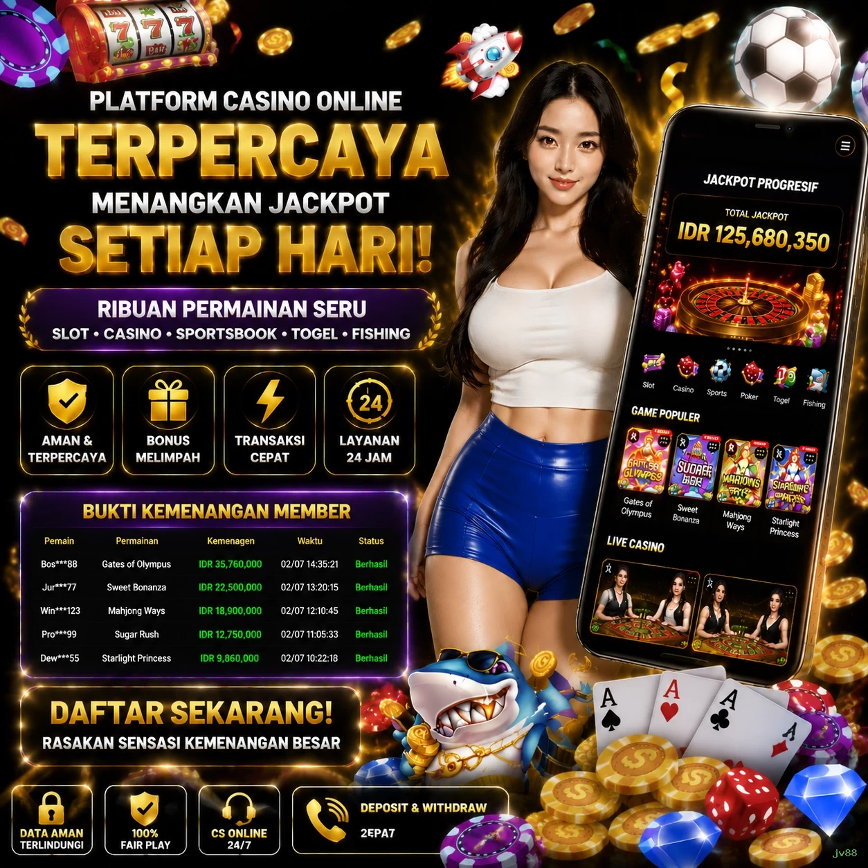 Review Pengalaman Pengguna di Situs jv88